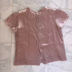 Bonpoint velvet top from Paris, France